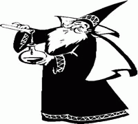 魔术人物矢量图