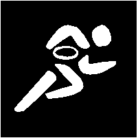球类运动人物矢量图