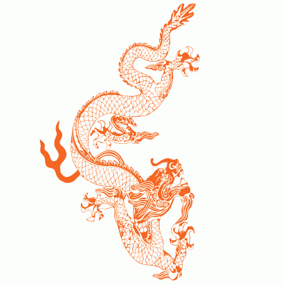 龙矢量图下载