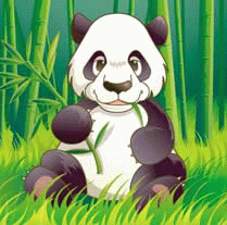 大熊猫矢量图下载