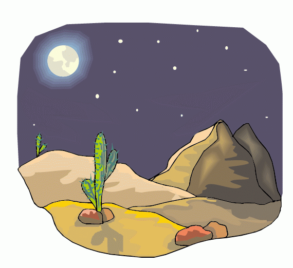夜晚矢量图