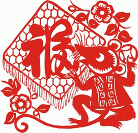 鼠年福到矢量图cdr
