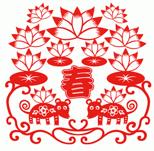 春矢量图