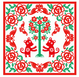 吉祥树矢量图