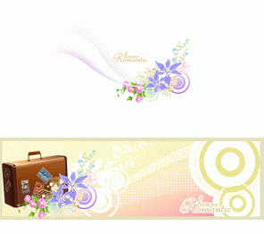 矢量图韩国时尚花纹与工具箱