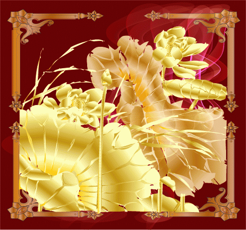 精美工笔花鸟ai矢量图