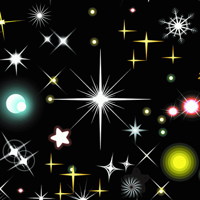 璀璨星光元素ai矢量