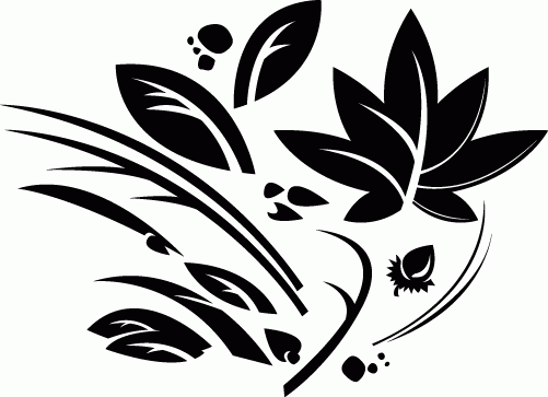 ai时尚花纹矢量图
