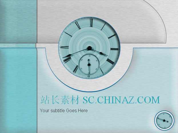 时间应用ppt模板下载