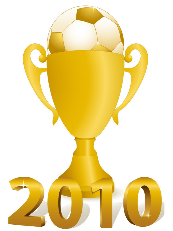 2010南非世界杯奖杯矢量图