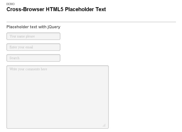 jQuery-HTML5-CSS3实现的文本框