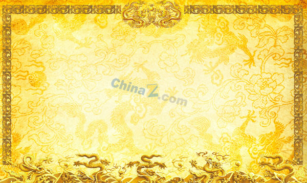 龙图腾矢量底纹边框