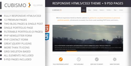 企业博客HTML5模板
