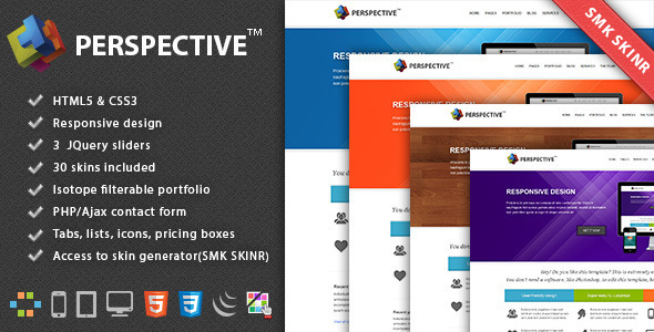 业务设计HTML5网页模板