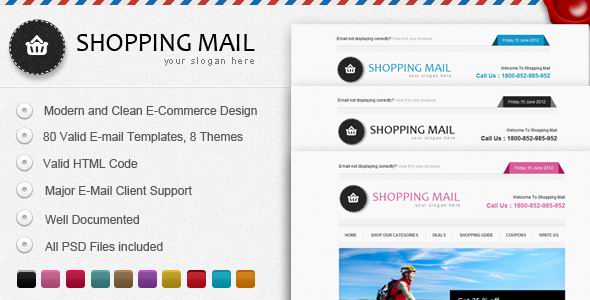 购物邮件HTML5模板