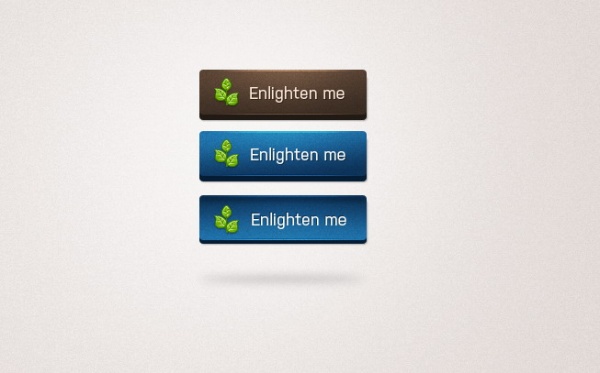 网页按钮元素PSD下载
