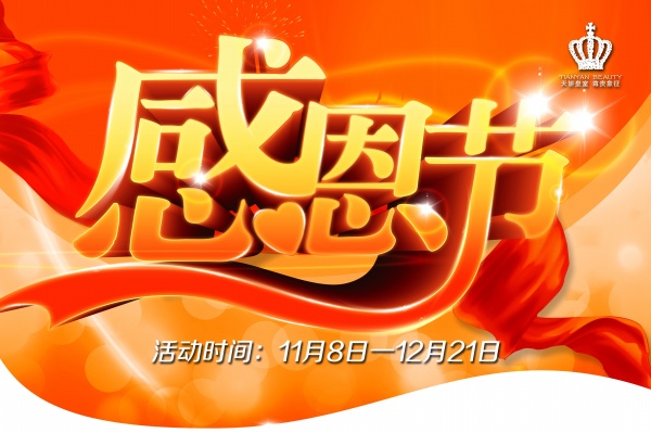 感恩节广告海报设计源文件
