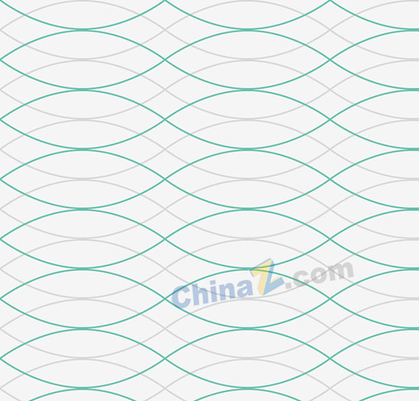 彩色波浪线矢量背景