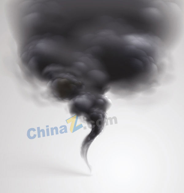 龙卷风烟雾矢量设计素材