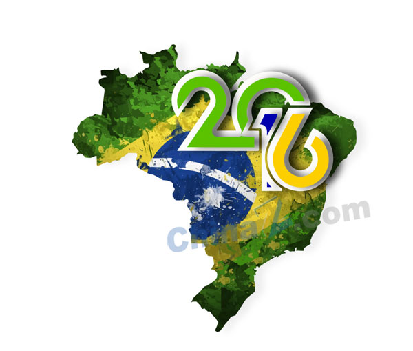 2016巴西奥运地图