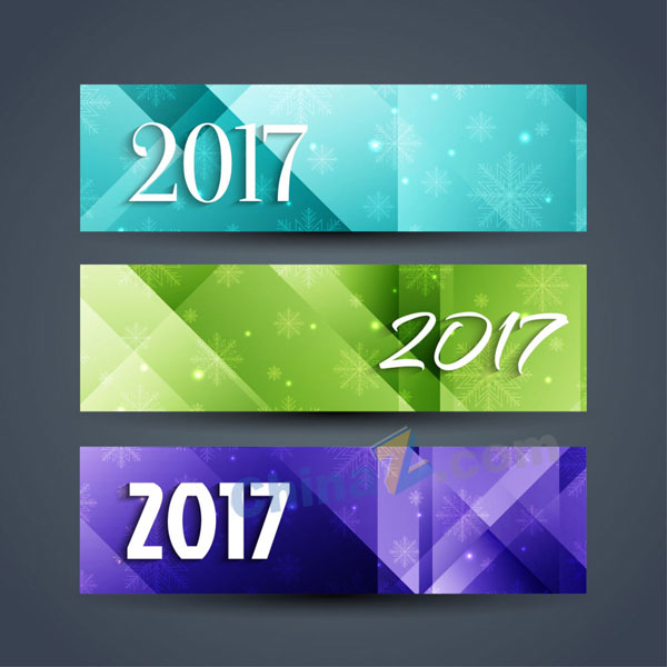 2017炫彩新年横幅