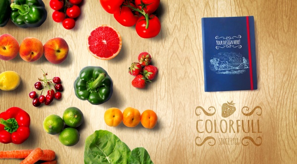 新鲜时蔬PSD分层素材设计