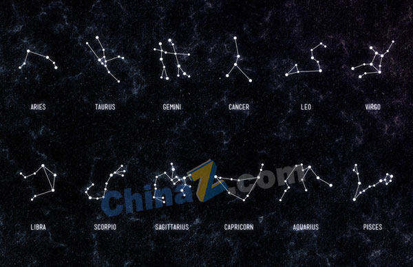 十二星座矢量素材下载