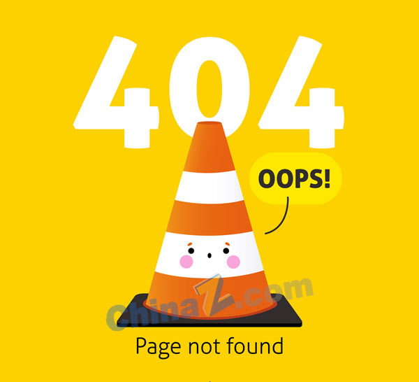 创意404错误页面矢量插画素材