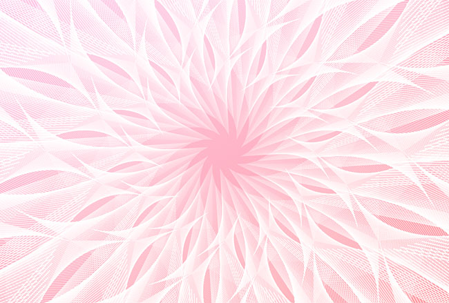 透明白色花环HTML5特效