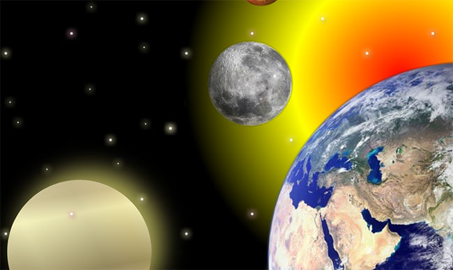 CSS3宇宙星空元素动画特效