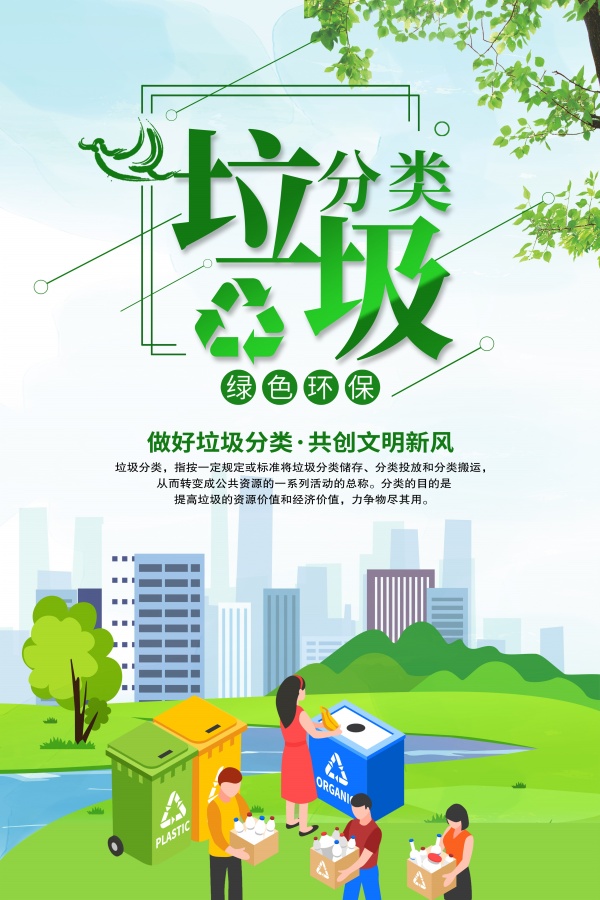 垃圾分类公益宣传广告