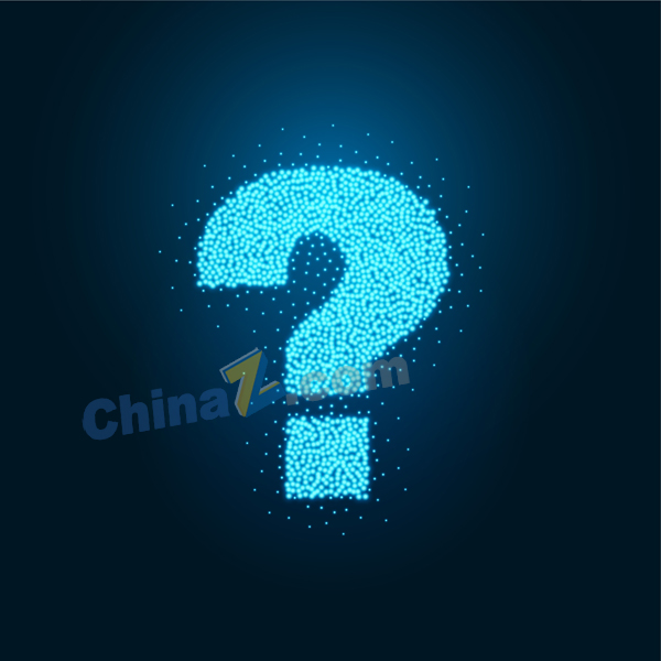 粒子样式问号背景设计