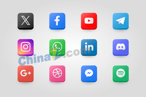 渐变应用程序矢量徽标