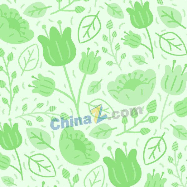 手绘单色图案矢量背景图