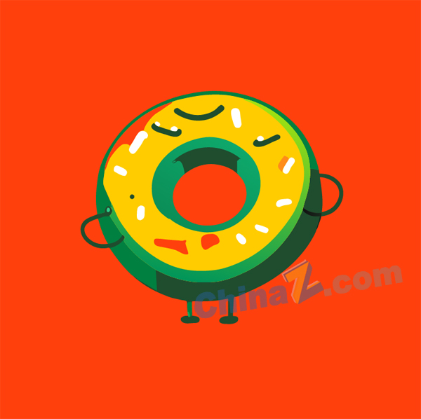 甜甜圈矢量插画素材