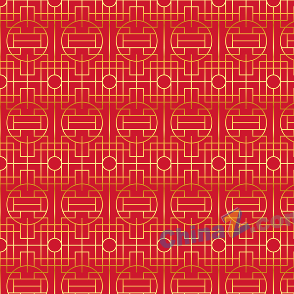 中国风传统花纹矢量背景图