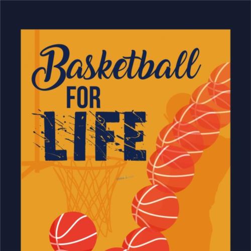 篮球运动体育宣传海报矢量模板
