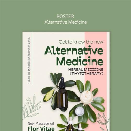 医药护肤产品海报PSD源文件设计